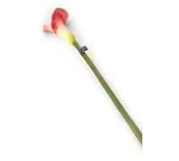 Floral Elegance Lot de 6 Fleurs de lys Calla artificielles Rose 94 cm
