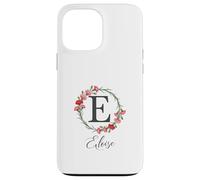 Floral Eloise Nom Fleurs Nom Personnalisé Eloise Coque pour iPhone 13 Pro Max
