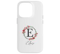 Floral Eloise Nom Fleurs Nom Personnalisé Eloise Coque pour iPhone 14 Pro