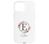 Floral Eloise Nom Fleurs Nom Personnalisé Eloise Coque pour iPhone 15