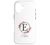 Floral Eloise Nom Fleurs Nom Personnalisé Eloise Coque pour iPhone 16