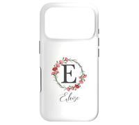 Floral Eloise Nom Fleurs Nom Personnalisé Eloise Coque pour iPhone 17 Pro