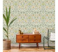 Holden Eclectic Collection Vintage Floral Wallpaper Cream/Ochre