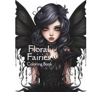 Floral Fairies Coloring Book