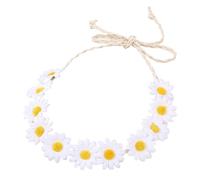 Floral Fall Sunflower Wedding Crown, Flower Crown Bandband, Soft Safe Elegant Elegant Fleur Bandon de fleur pour les femmes Fête d'anniversaire Girls Outdoor
