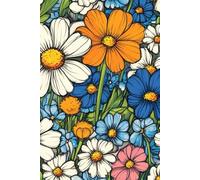 Floral Fantasy: A Notebook of Vibrant Blossoms & Creative Energy: 110 Pages for Journaling, Planning & Sketching with a Botanical Touch