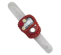 Floral Finger Clicker Counter - 4.25 Inch Digital Counter Clicker | ABS Portable Ticker Ring - Digital HD Lap Trācker, Electronic Ştitch Gauge, Ideal for Sports Crafting Row Knitting Adventures