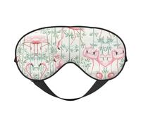 Floral Flamingo Botanique Sommeil Eye Mas Design Mise à jour Blocage de la lumière Night Eye Blinder Hommes Femmes Shift Voyage Cadeaux