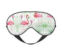 Floral Flamingo Botanique Sommeil Eye Mas Light Blocage Nuit Eye Blinder Voyage Essentiel Cadeaux Femmes Hommes Masque de Sommeil