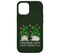 Floral Gnomes Gardening with My Gnomies for Funny Gardener Coque pour iPhone 12/12 Pro