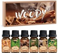 Floral Huiles Essentielles, 6x10ml 100% Huile Essentielle Bio Pour Diffuseurs, Humidificateurs, Massage, Lavande, Rose, Jasmin, Camomille, Gardénia, Fleurs De Cerisier