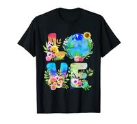 Floral Love World Earth Day Every Day T-Shirt