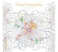 Floral Mandalas Coloring Book