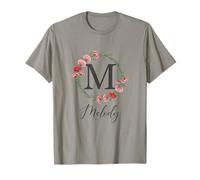 Floral Melody Nom Fleurs Nom Personnalisé Melody T-Shirt