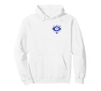 Floral Nazar Protection du cœur bohème Spirituel dans Le Mauvais œil Sweat à Capuche