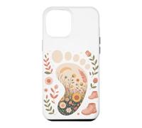 Floral OB GYN Nurse Obstetric Labor and Delivery Coque pour iPhone 12 Pro Max
