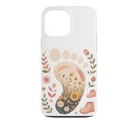 Floral OB GYN Nurse Obstetric Labor and Delivery Coque pour iPhone 13 Pro Max
