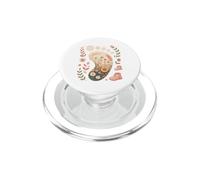 Floral OB GYN Nurse Obstetric Labor and Delivery PopSockets PopGrip pour MagSafe