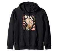 Floral OB GYN Nurse Obstetric Labor and Delivery Sweat à Capuche