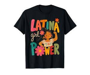 Floral pour l'émancipation des Filles Latines T-Shirt