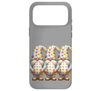 Floral Spring Gnomes with Large Easter Eggs for Easter Day Coque pour iPhone 17 Pro Max