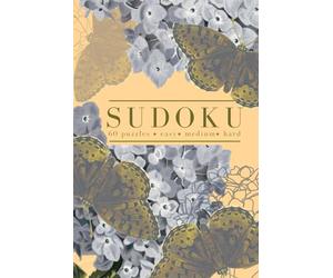 Floral Sudoku Puzzle Book: Easy, Medium, and Hard - One Puzzle Per Page - Blushing Butterfly Botanicals