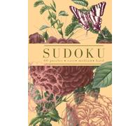 Floral Sudoku Puzzle Book: Easy, Medium, and Hard - One Puzzle Per Page - Midnight Rose
