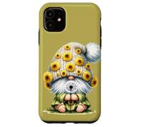 Floral Summer Gnome Make A Little Wish Dandelion Flower Coque pour iPhone 11