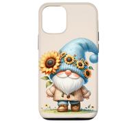 Floral Sunflower GNOME Dad for Fall Mom and Garden Grandpa Coque pour iPhone 12/12 Pro