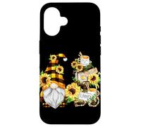 Floral Sunflower GNOME for Hippies & Gardener - Hello Summer Coque pour iPhone 16
