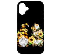 Floral Sunflower GNOME for Hippies & Gardener - Hello Summer Coque pour iPhone 16 Plus
