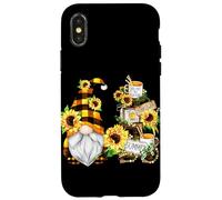 Floral Sunflower GNOME for Hippies & Gardener - Hello Summer Coque pour iPhone X/XS