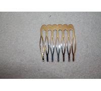 floral supplies Cache-Peigne Petit Lot De 6 Argent Uni Peigne A Cheveux Glisser dans Les Cheveux Clips
