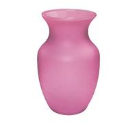 Floral Supply Online - Vase à Roses de 20,3 cm et livret Guide des Fleurs - Vase décoratif en Verre pour Arrangements Floraux, Mariages, décoration d'intérieur ou Bureau (Rose)