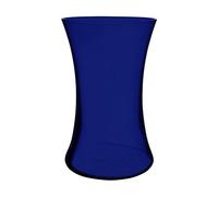 Floral Supply Online Vase de Rassemblement de 20,3 cm avec livret de Guide des Fleurs - Vase décoratif en Verre pour Arrangements Floraux, Mariages, décoration d'intérieur ou Bureau (Cobalt)