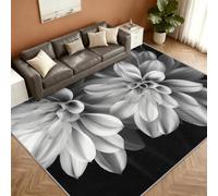 Floral Tapis 200x290cm, Dahlias Tapis for Living Room