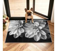 Floral Tapis 60x90cm, Dahlias Tapis for Bedroom