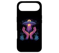 Floral UFO Alien Core Space Flower Secret Touch Coque pour iPhone Air
