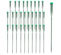 Floral Water Tubes - Refillable Flower Tubes for Fresh Cut Blooms, Leakproof Design with Green Cap, Keeps Plants Hydrated, Floral Arrangement Tool, Craft Supply Accessory for Event & Bouquet Display