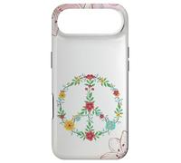 Floral Watercolor Hippie Lover Hibiscus Flower Peace Sign Coque pour iPhone Air