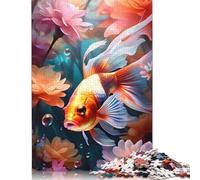 Floral Waves Puzzle 1000 Pièces Educa Jouet en Bois Cadeau Unique Décoration Intérieure Jeu Éducatif Challenge Toy pour Adultes Et Enfants À Partir De 12 Ans 1000pcs (75x50cm)