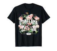 Floral - We Live in A Conflama World T-Shirt