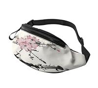 Floral Zone tempérée Plante en Cours d'exécution Fanny Pack Ceinture Sac avec Sangle réglable pour Femmes Hommes Sport Fitness Mains Libres Portefeuille Taille Sac