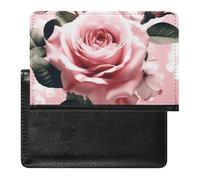 Floral3 Étui de protection pour passeport avec blocage RFID - Porte-carte d'identité - Portefeuille de voyage sécurisé pour tickets de passeport, cartes de crédit, style, taille unique, Style :,