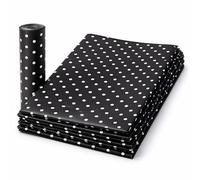 Floralcraft Lot de 20 feuilles de papier cadeau imperméable pour bouquet de fleuriste à pois utilisés pour l'emballage cadeau, emballage de bouquet de fleurs