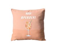 FloralGrace Aperol Geschenk Kissenbezug, Aperol Kissen, Aperol Spritz Geschenke Kissenbezug 45x45cm, Aperol Spritz Deko, Aperol Deko für Aperol Party Deko Aperol Merch