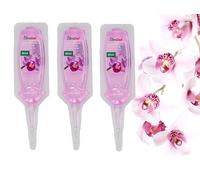 Floraline® | Lot de 3 - Cure vitale | Engrais pour orchidées pour jusqu'à 6 mois de fleurs magnifiques avec croissance et fleurs saines | Utilisation et entretien doux