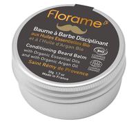 FLORAME-Baume à Barbe Homme Disciplinant pot 50 g argent