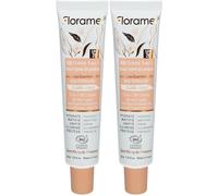 Florame BB Crème 5-en-1 Claire Maquillage 2x40 ml