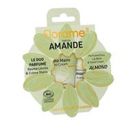 FLORAME-Coffret duo parfumé amande Cosmos Organic